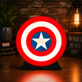 Captain America Shield Inspired LED Light Box USB Powered Desk Decor