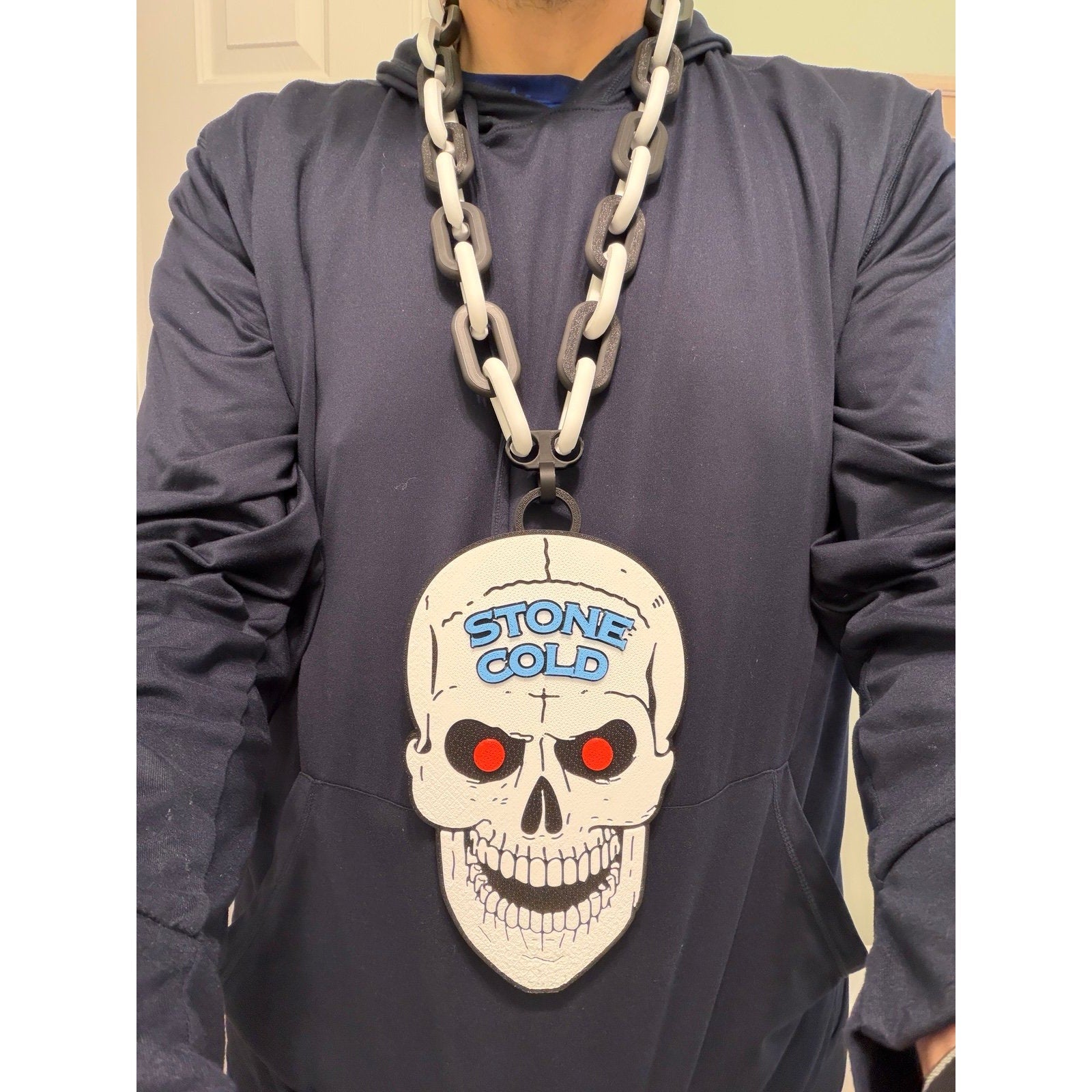 Stone Cold Steve Austin extra large hype chain - WWE, custom made!