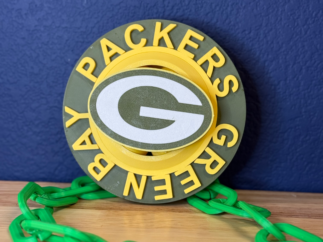 NFL Spinning Hype Fan Chains!  All teams!