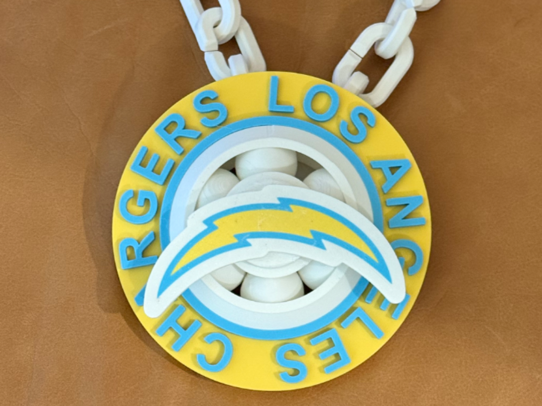 NFL Spinning Hype Fan Chains!  All teams!