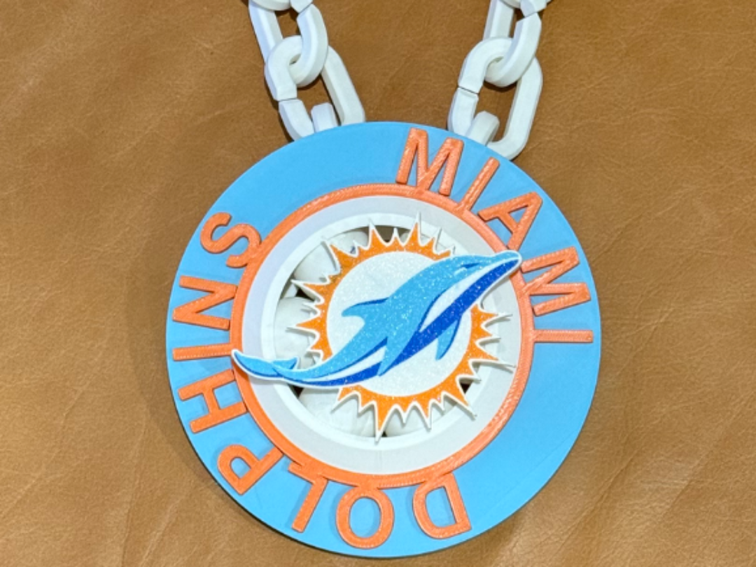 NFL Spinning Hype Fan Chains!  All teams!