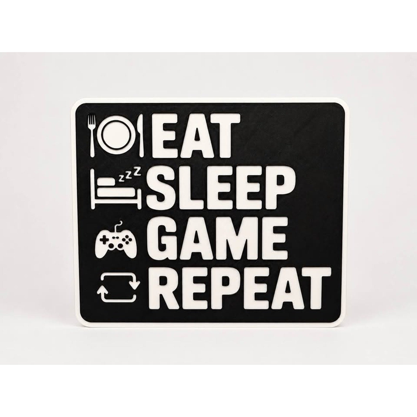 fun gamer wall art / sign